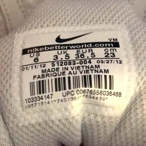 Nike size US 6 - Picture 2 of 4